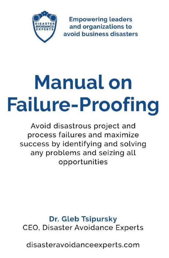  Manual on Failure-Proofing