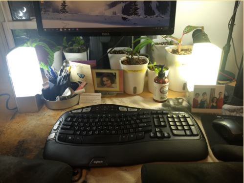 Photo of Gleb's desk
